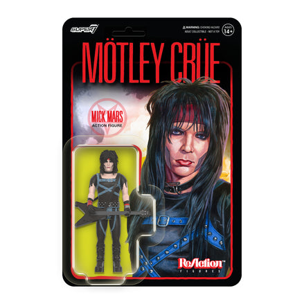 Motley Crue Collectible 2024 Handpicked Super7 Reaction Mick Mars Figure