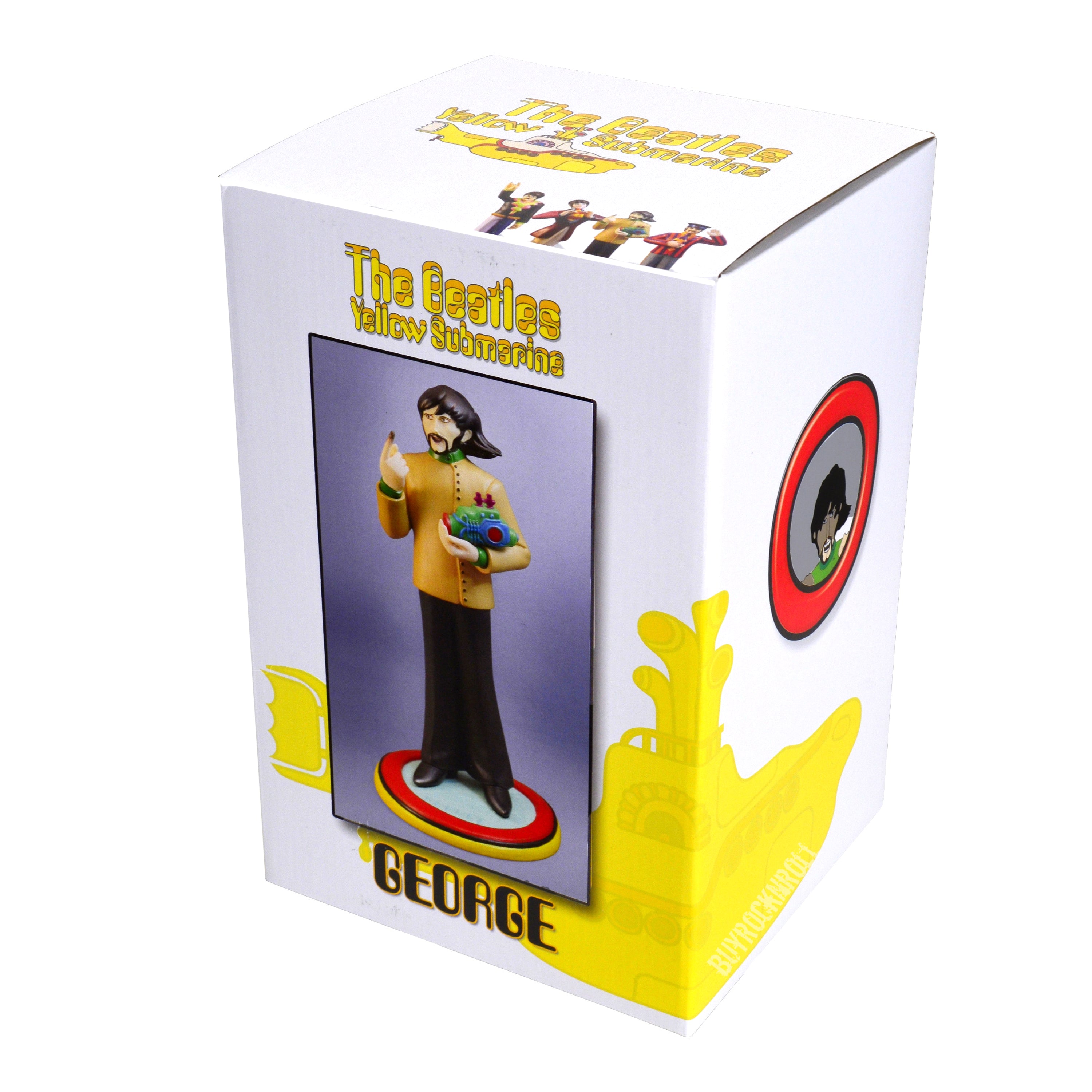 The Beatles 2011 Knucklebonz Rock Iconz Yellow Submarine Band Member Statue Set of 4