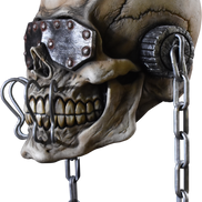 Megadeth Collectible 2024 Trick or Treat Studios Vic Rattlehead Mask