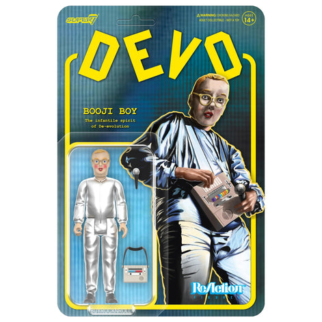 DEVO Collectible 2025 Handpicked Super7 Reaction Figure Booji Boy