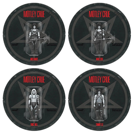Motley Crue Collectible 2025 Super7 Reaction Figure Set Wave 2