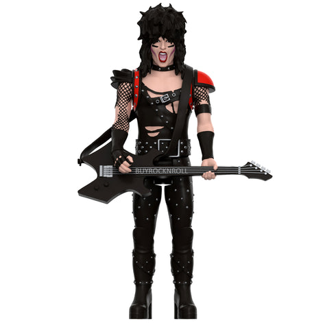 Motley Crue Collectible 2024 Handpicked Super7 Reaction Nikki Sixx Figure
