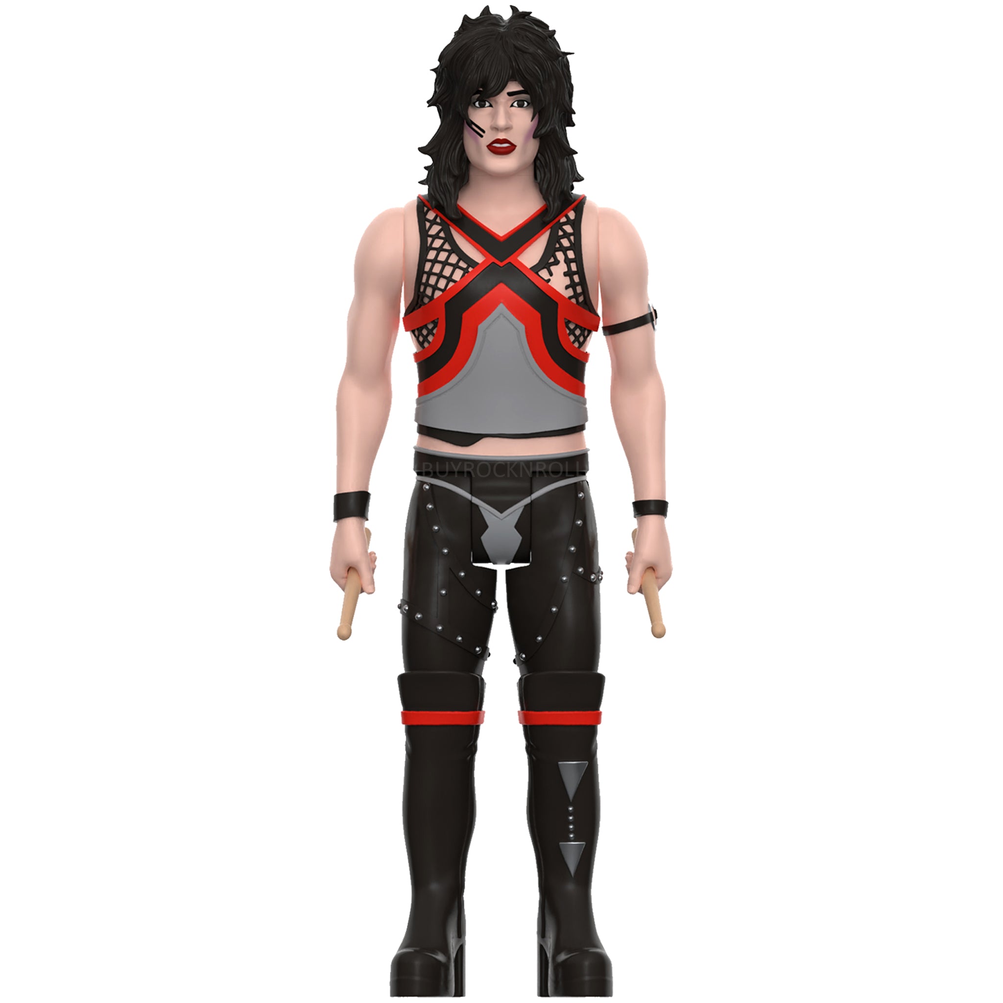 Motley Crue Collectible 2024 Handpicked Super7 Reaction Tommy Lee Figure