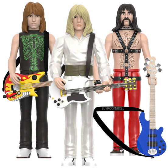 Spinal Tap ReAction Figures Wave 1 Derek Smalls, Nigel Tufnel, & David St. Hubbins