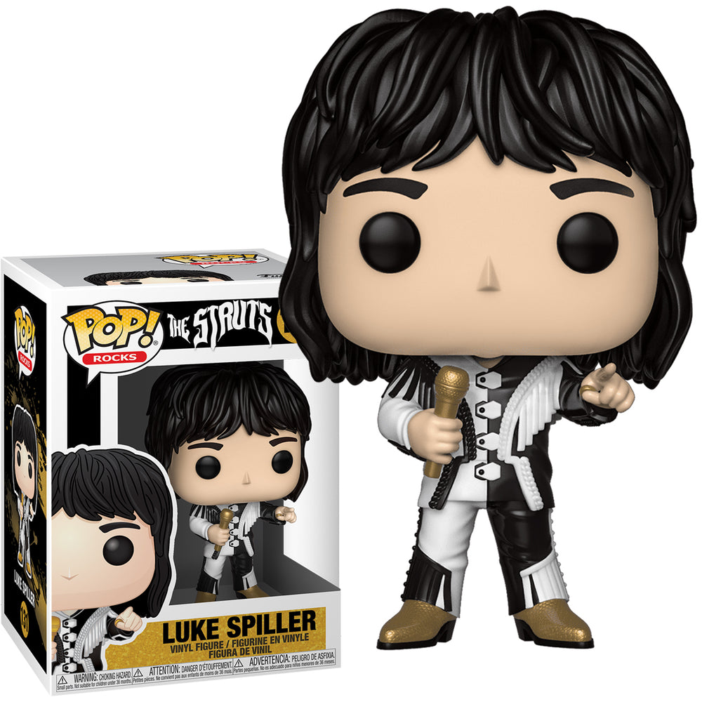 Struts Collectible Handpicked 2019 Funko Pop! Rocks Luke Spiller Figure #131