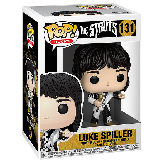 Struts Collectible Handpicked 2019 Funko Pop! Rocks Luke Spiller Figure #131