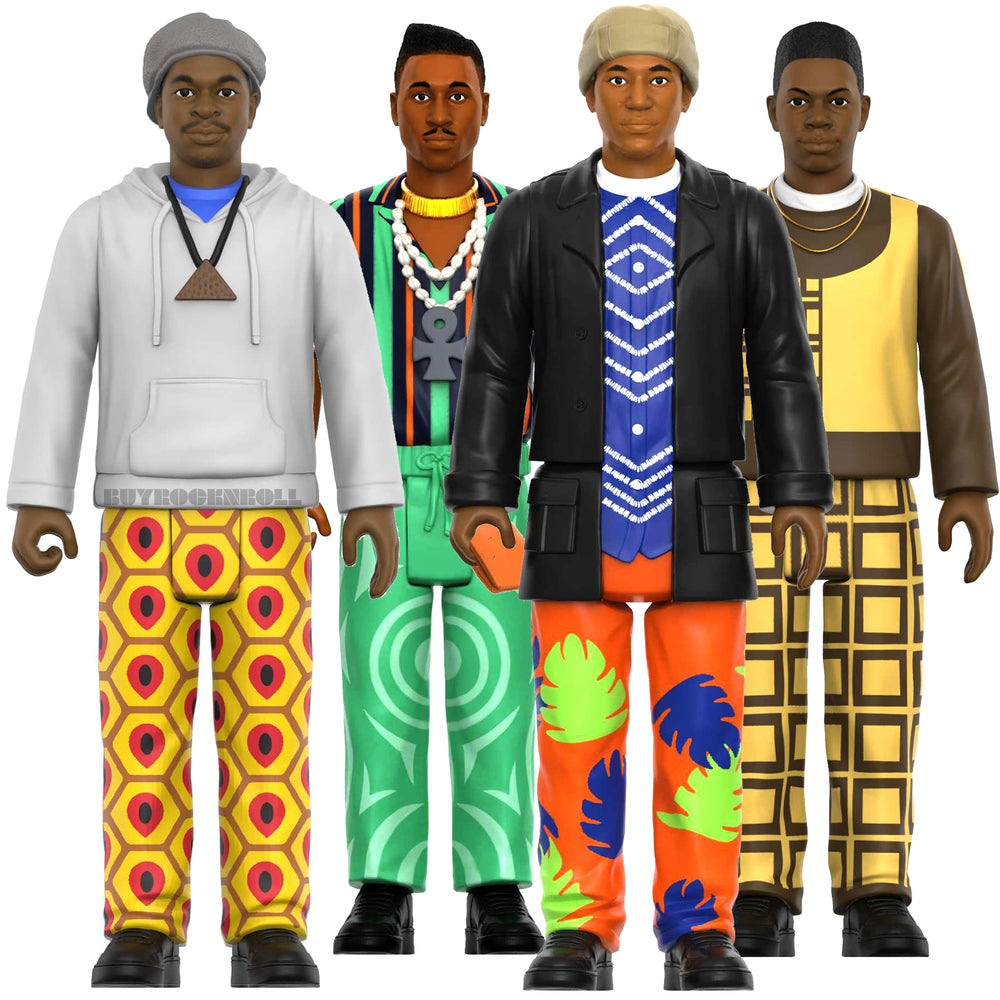 A Tribe Called Quest Collectible Super7 ReAction Figures Wave 1 NM/MT