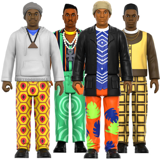 A Tribe Called Quest Collectible Super7 ReAction Figures Wave 1 NM/MT