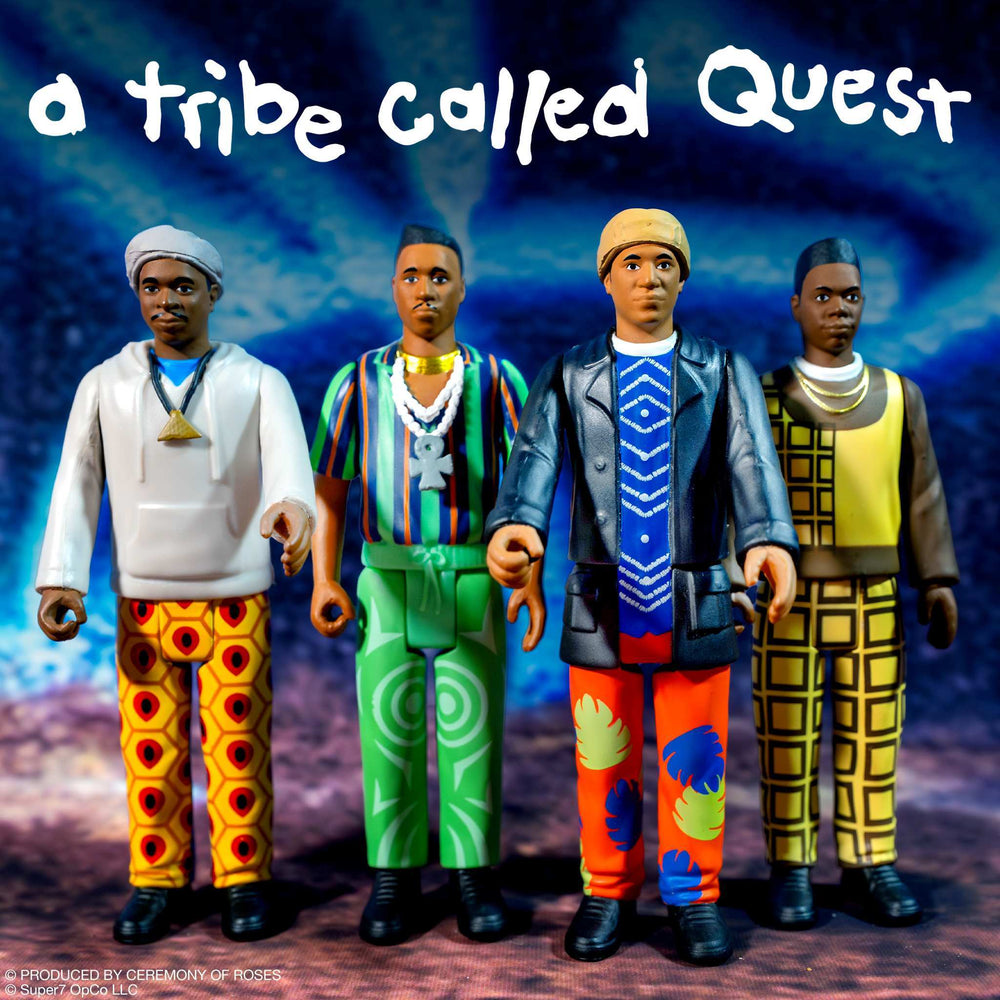 A Tribe Called Quest Collectible Super7 ReAction Figures Wave 1 NM/MT
