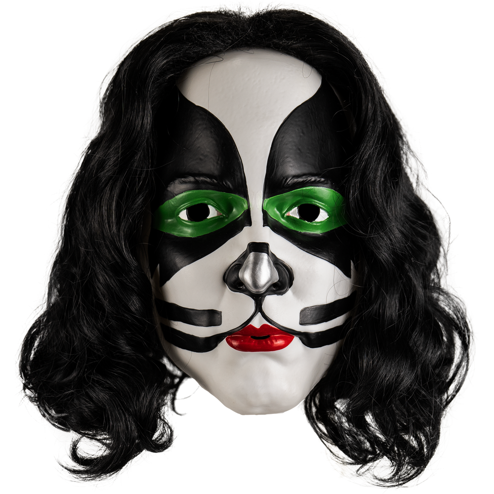 KISS Collectible 2023 Trick Or Treat Studios Peter Criss The Catman Deluxe Injection Mask