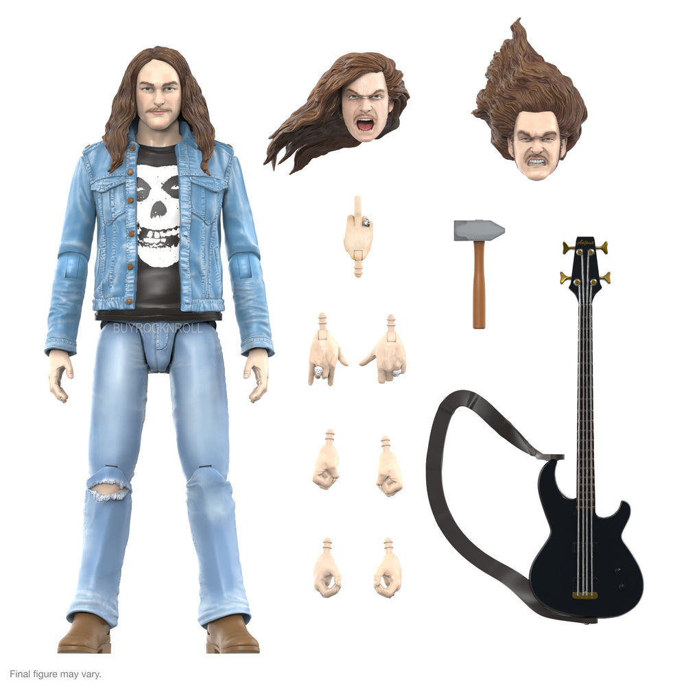 Metallica Collectible 2023 Handpicked Super7 ULTIMATES Cliff Burton 7" Figure