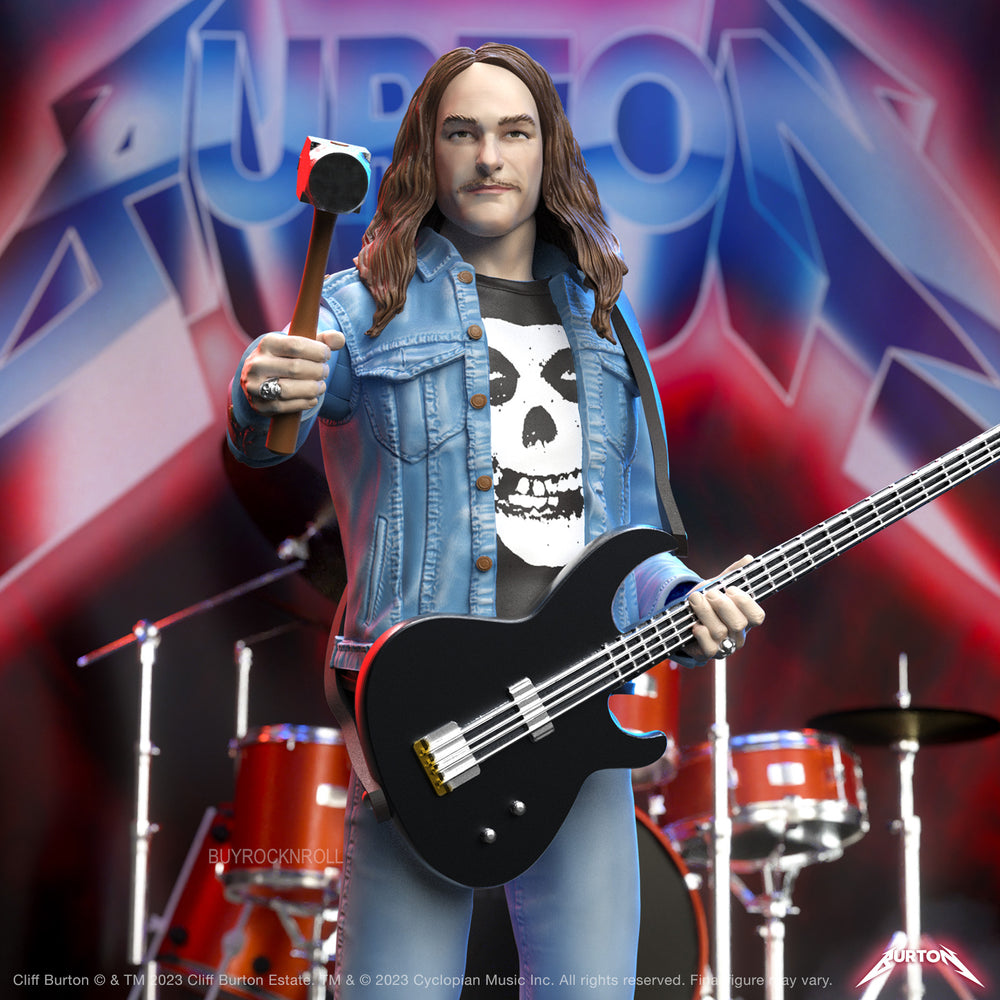 Metallica Collectible 2023 Handpicked Super7 ULTIMATES Cliff Burton 7" Figure