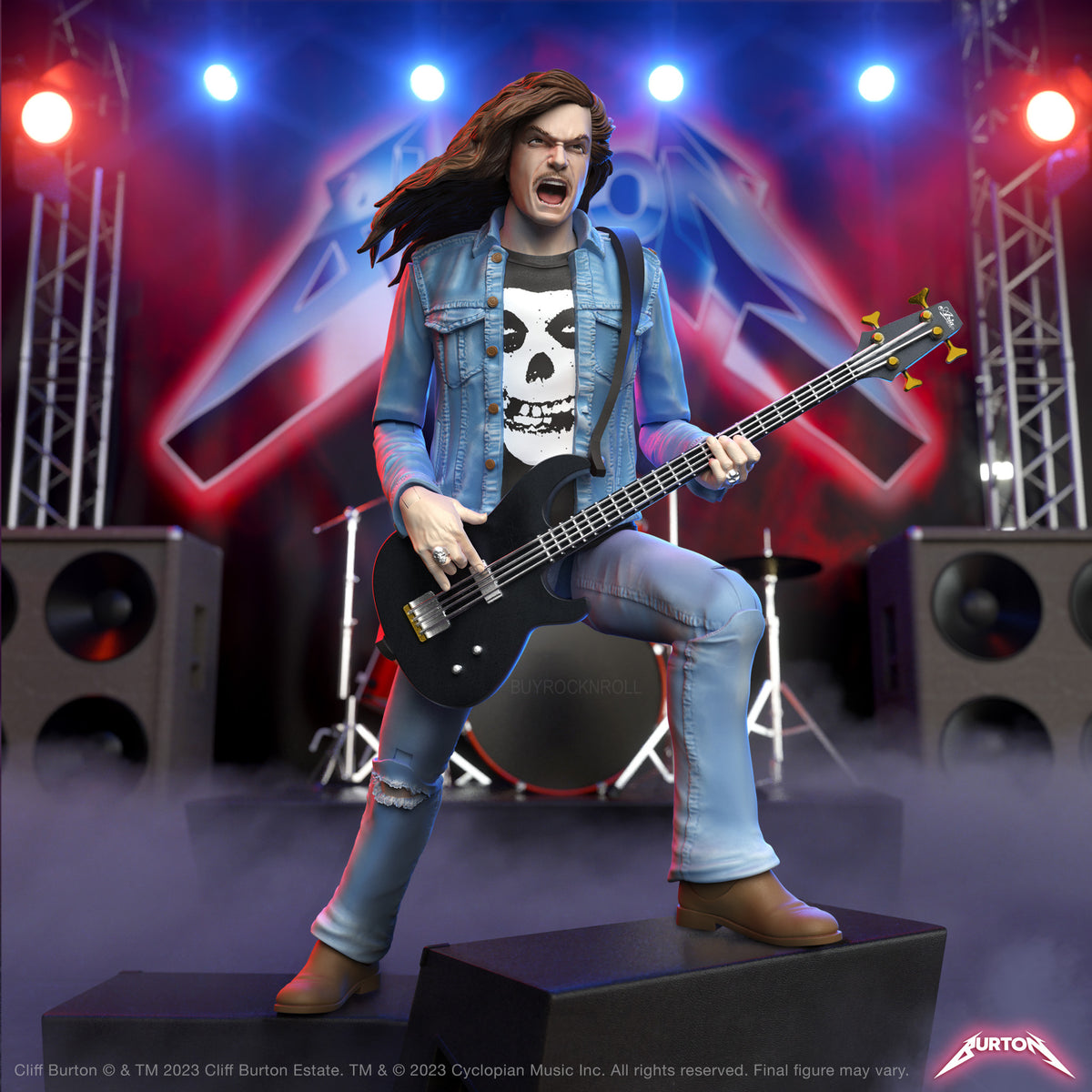 Metallica Collectible 2023 Handpicked Super7 ULTIMATES Cliff Burton 7