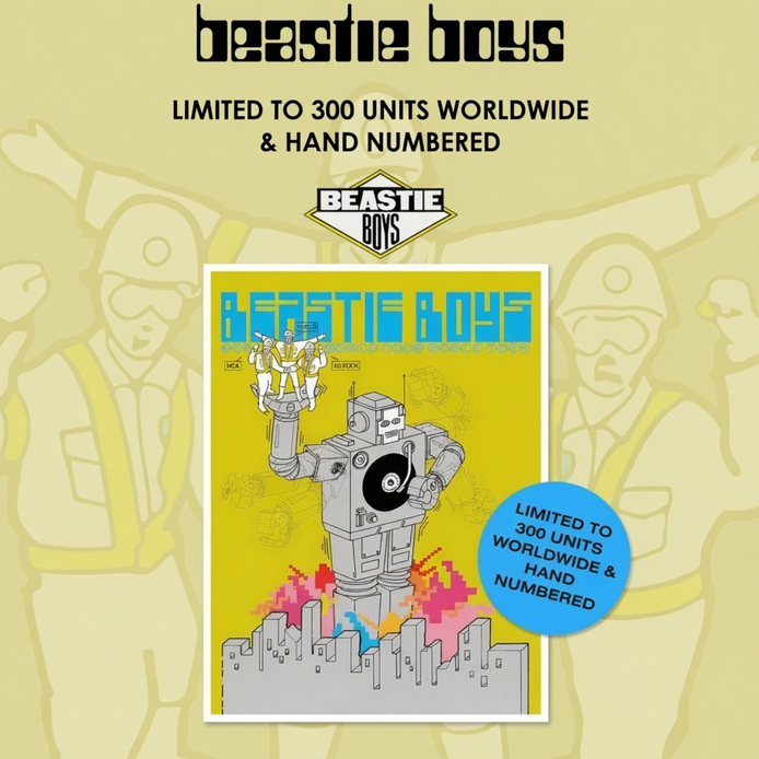 New Beastie Boys 2025 Hello Nasty Limited Edition  18 x 24" Lithograph