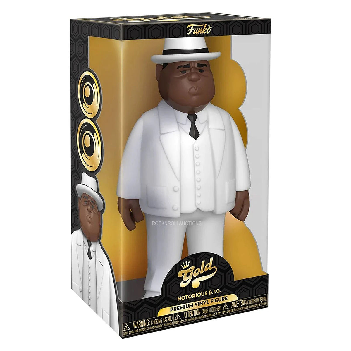 Notorious B.I.G. Collectible Handpicked 2021 Funko Gold Premium Vinyl 12" Figure