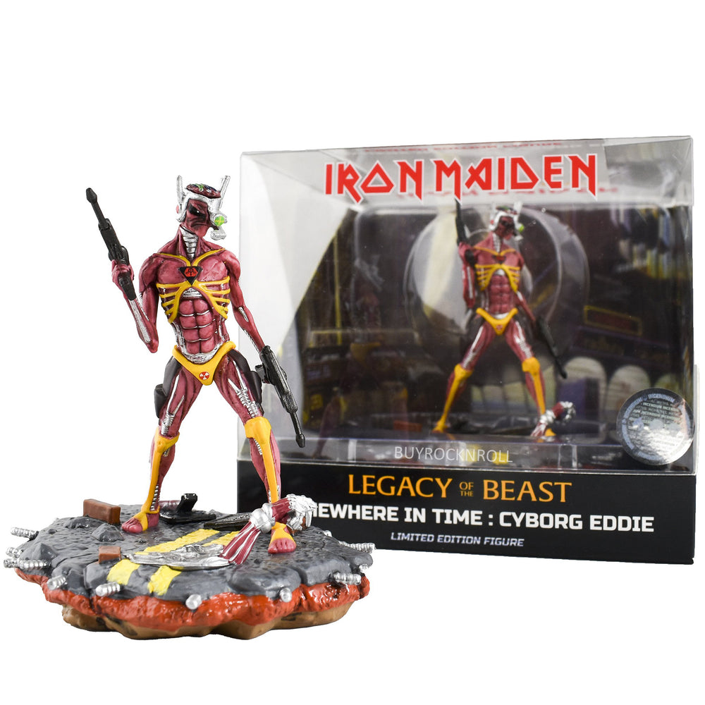 Iron Maiden Incendium Legacy of the Beast Somewhere in Time Eddie Figure Diorama