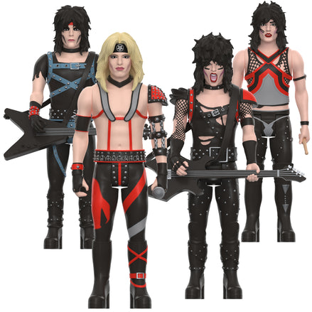Motley Crue 2023 Collectible Super7 Reaction Figure