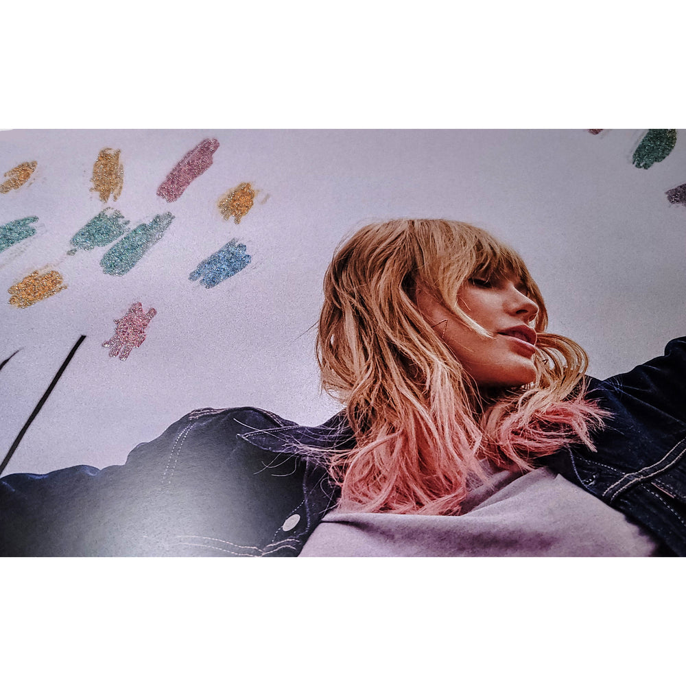 Taylor Swift Online Store 2019 Merchandise: Glitter Lithograph ME (Lover Album)