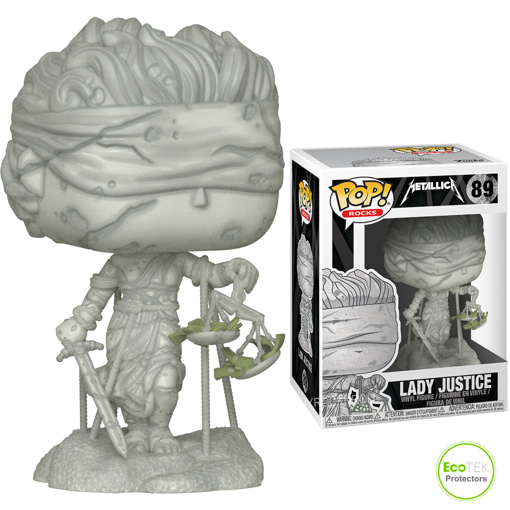 Metallica Collectible 2018 Handpicked Funko POP! Rocks Lady Justice Figure #89