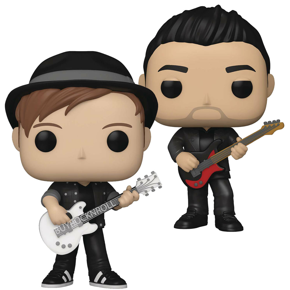 Fall Out Boy Collectible 2021 Funko Pop! Rocks Patrick Stump #210 & Pete Wentz #11  Set