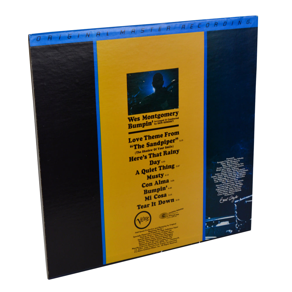 MFSL Collectors: 1982 Mobile Fidelity Wes Montgomery - Bumpin' Vinyl LP 1-508