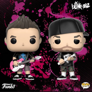 Blink 182 Collectible 2018 Funko Pop! Rocks #83 Mark Hoppus & #84 Travis Barker