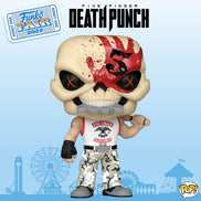 Five Finger Death Punch Collectible Funko 2022 POP Rocks FFDP Mascot Knucklehead Figure #260