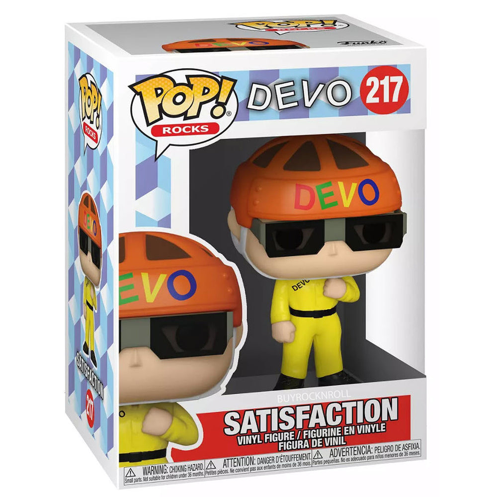 Devo Collectible 2021 Handpicked Funko POP Rocks Satisfaction & Whip It Figures