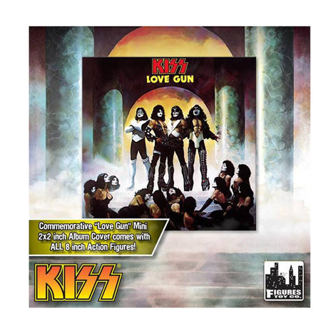 KISS 2011 Figures Toys Love Gun Series 1 Gene Simmons Demon 12" Retro Doll