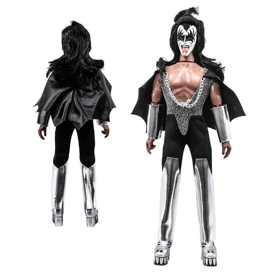 KISS 2011 Figures Toys Love Gun Series 1 Gene Simmons Demon 12" Retro Doll