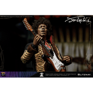 SOLD OUT! Jimi Hendrix Collectible 2020 Blitzway Premium UMS 1/6th Scale Action 12