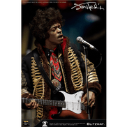SOLD OUT! Jimi Hendrix Collectible 2020 Blitzway Premium UMS 1/6th Scale Action 12