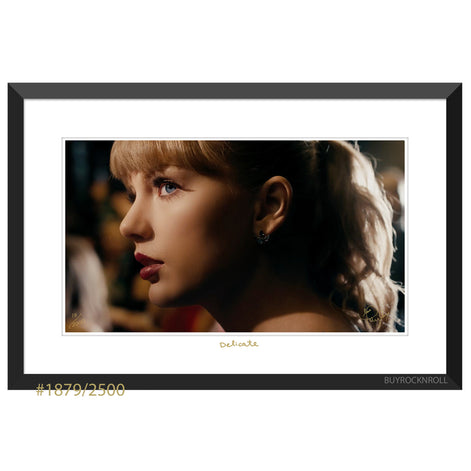 Taylor Swift Collectible Delicate Close Up Music Video Lithograph Edition #1879