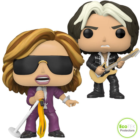 Aerosmith 2020 Handpicked Funko Pop Rocks Steven Tyler #172 Joe Perry #173 Figures EX/NM