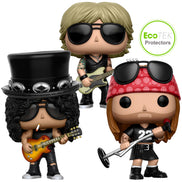Guns N Roses 2016 Funko Pop! Rocks Axl Rose Slash & Duff McKagan Set #50 #51 #52
