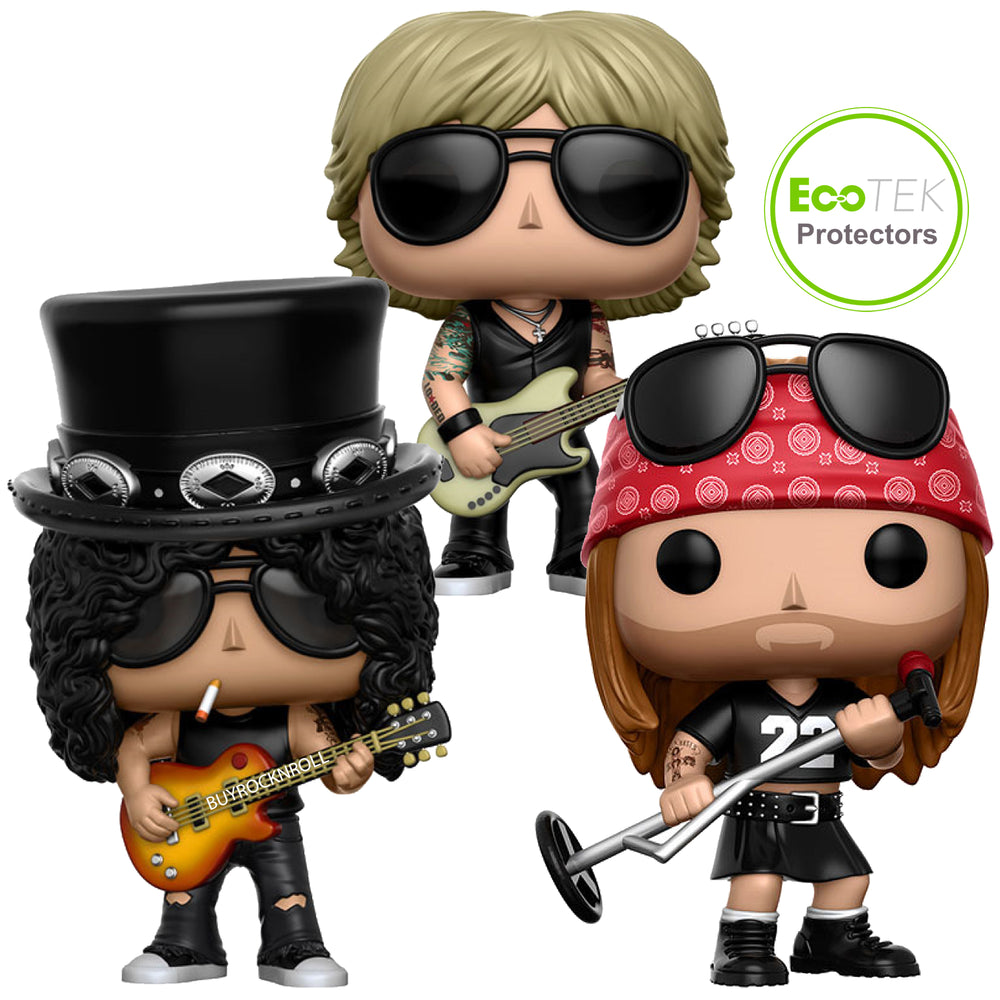 Guns N Roses 2016 Funko Pop! Rocks Axl Rose Slash & Duff McKagan Set # BUYROCKNROLL Guns N Roses 2016 Funko Pop! Rocks Axl Rose Slash & Duff McKagan Set # BUYROCKNROLL
