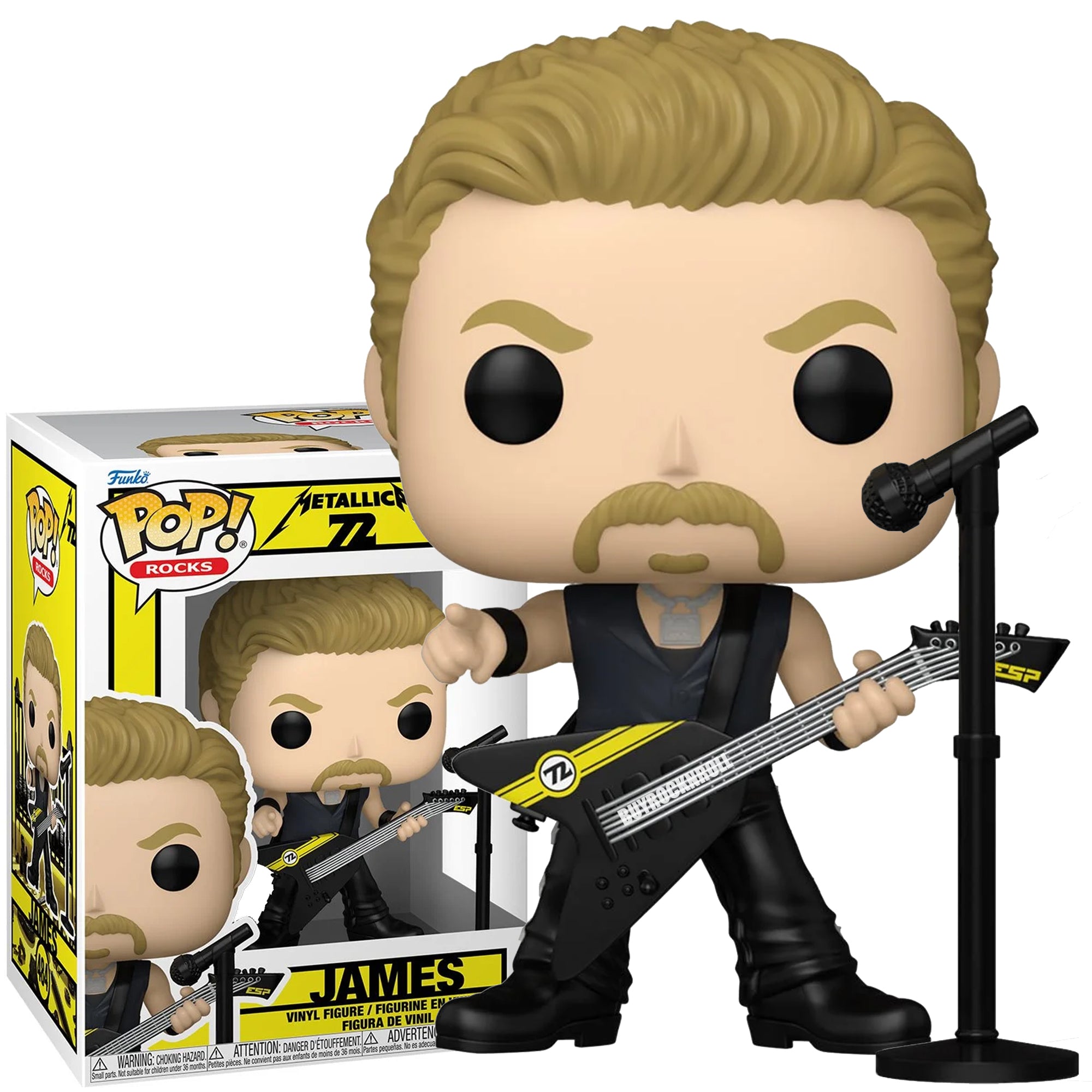 Metallica 2025 Collectible Funko POP Rocks 72 Seasons NM/MT Set 484 485 486 487 Wave 2