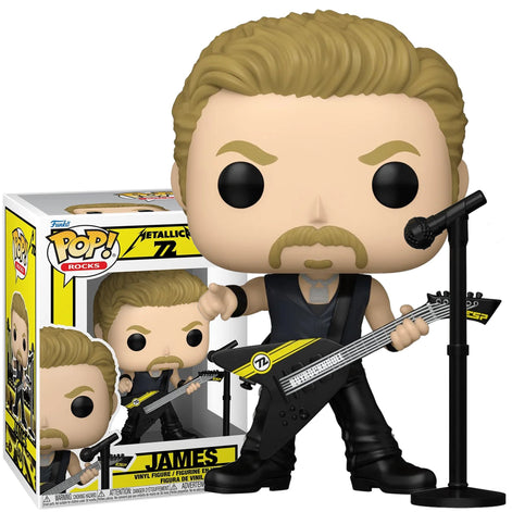 Metallica 2025 Collectible Funko POP Rocks 72 Seasons NM/MT Set 484 485 486 487 Wave 2