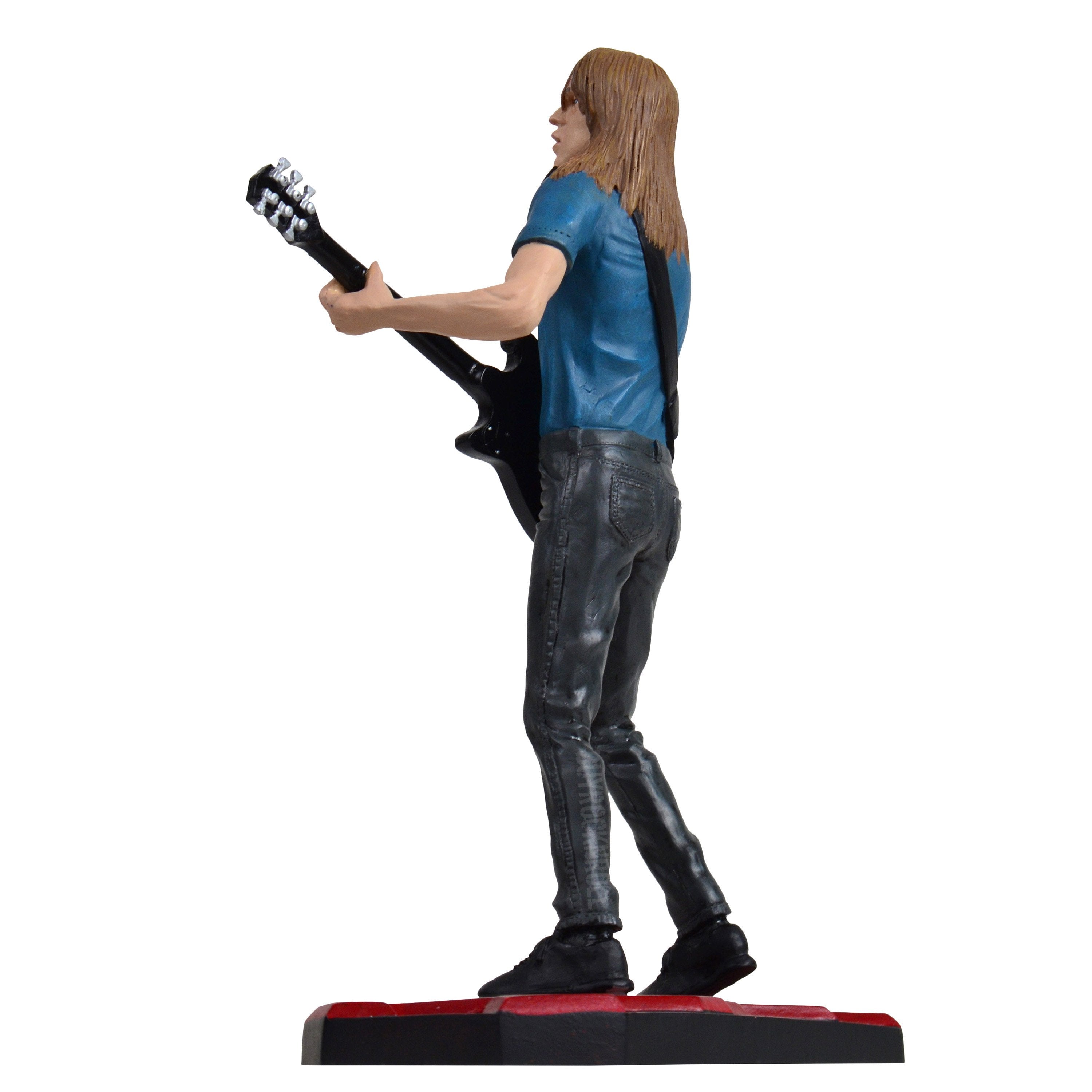 AC/DC 2006 Knucklebonz The Vault Rock Iconz Guitar Hero Malcolm Young Statue #0007/3000