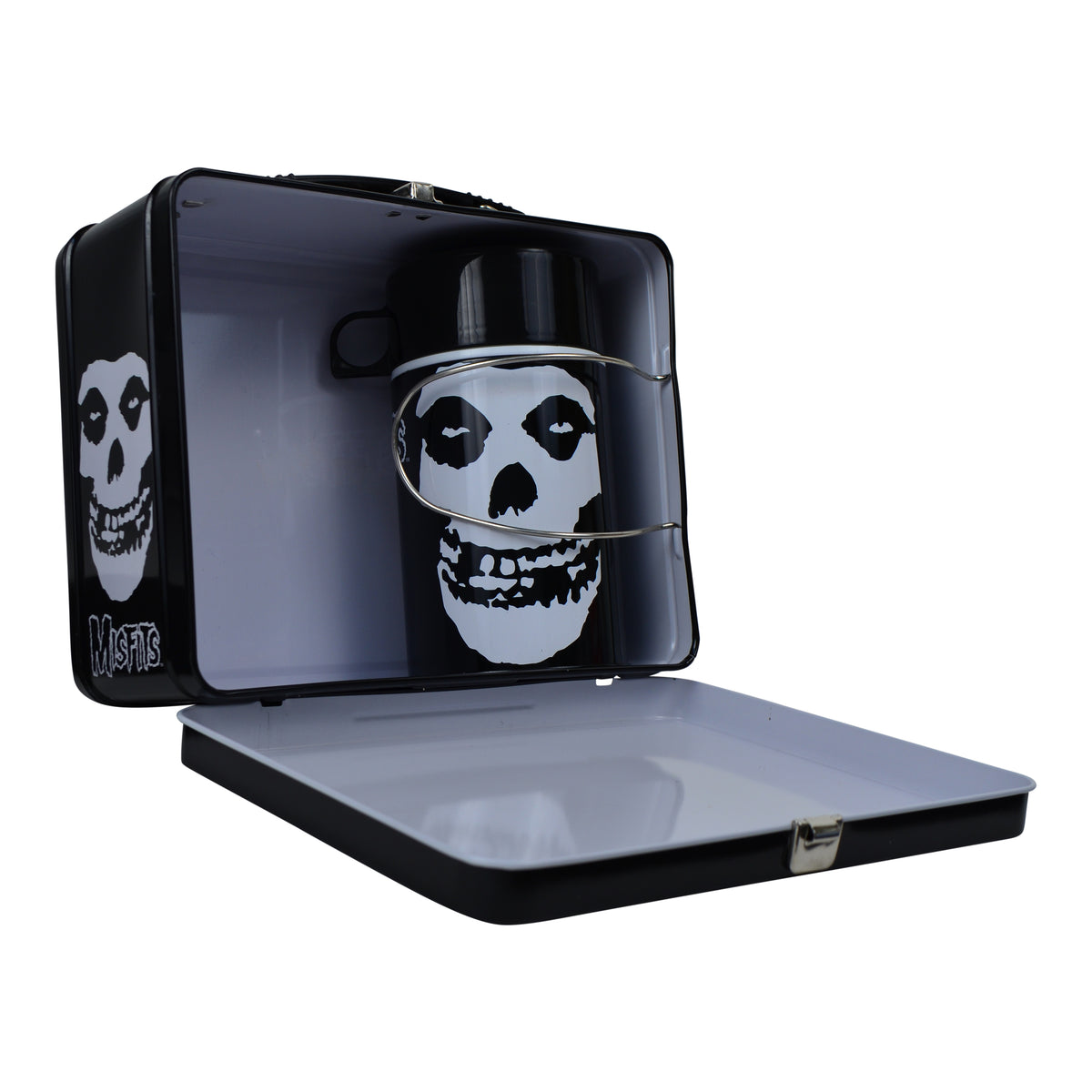 New Misfits 2001 Limited Edition NECA Fiend Lunchbox & Thermos - Crimson Ghost