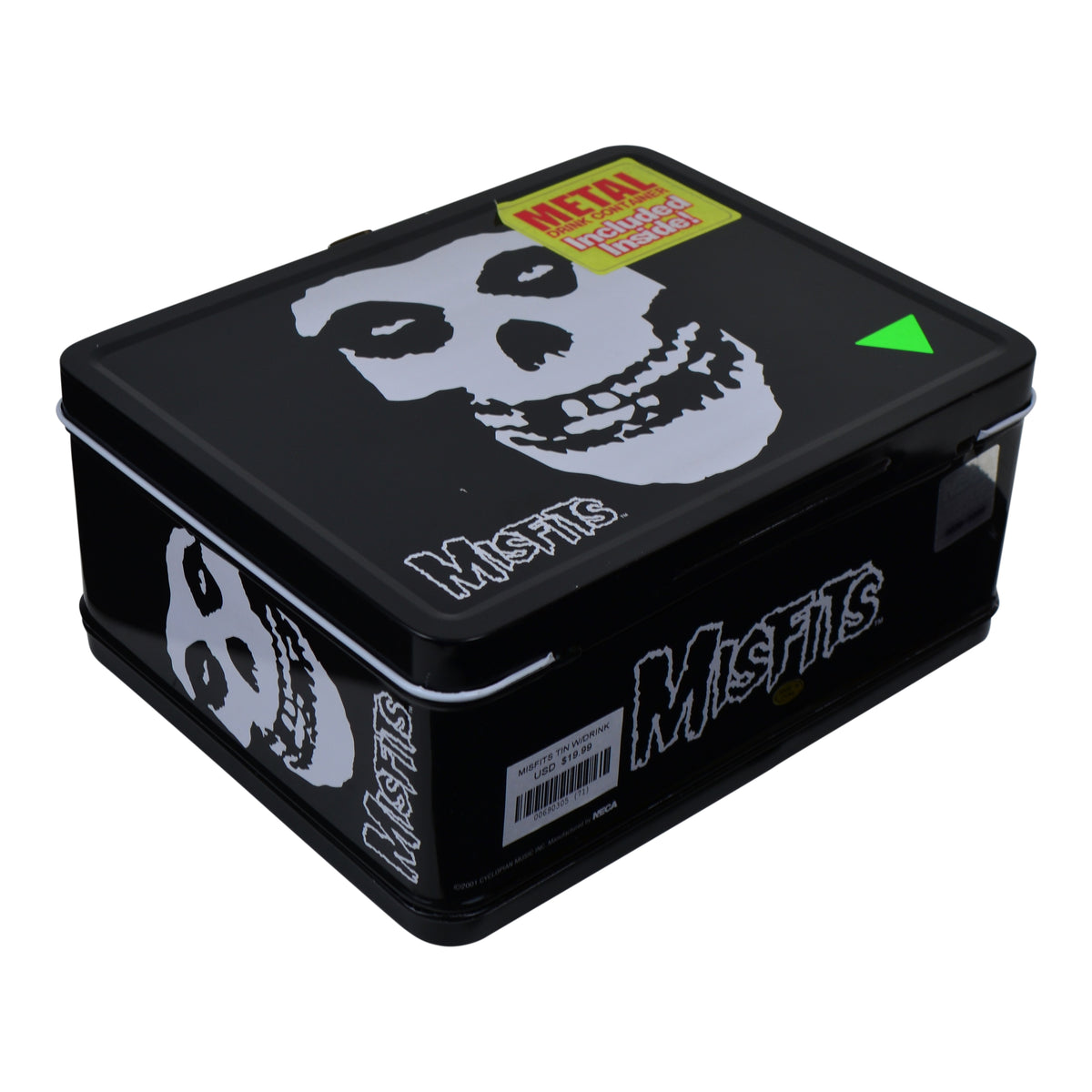 New Misfits 2001 Limited Edition NECA Fiend Lunchbox & Thermos - Crimson Ghost
