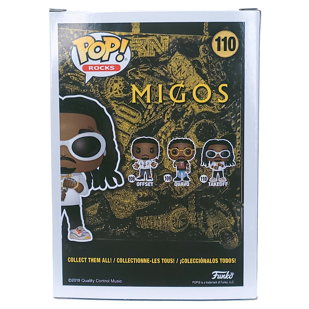 MIGOS Collectible 2020 Handpicked Funko POP! Rocks Figure Takeoff - NM Condition