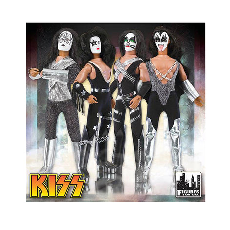 KISS 2011 Figures Toys Love Gun Series 1 Gene Simmons Demon 12" Retro Doll