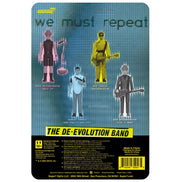 DEVO Super7 Reaction Figure Set-Gerald Casale Mothersbaugh Bob2 Booji Boy NM-MT