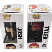 Twenty One Pilots 2021 Stressed Out Funko Pop Rocks Josh #226 & Tyler #227 Figure Set
