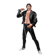 Queen Collectible 2006 NECA Freddie Mercury 7-inch Figure - 1970's Leather Look - Corner Dented Blister