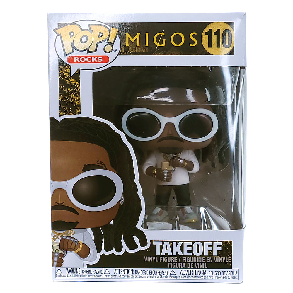 MIGOS Collectible 2020 Handpicked Funko POP! Rocks Figure Takeoff - NM Condition