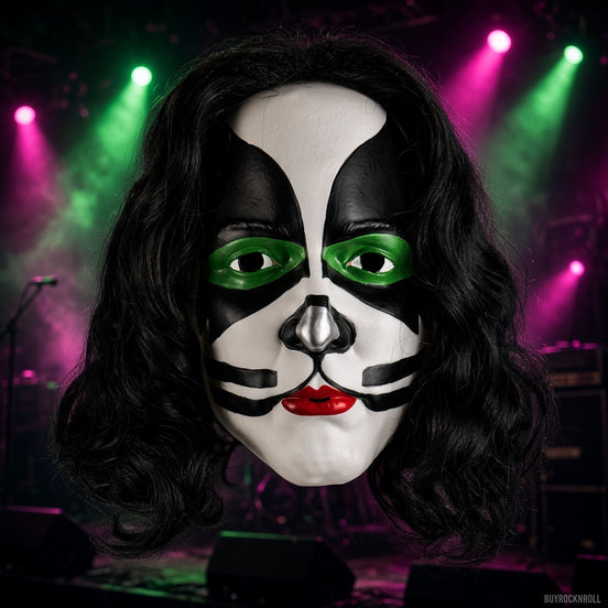 KISS 2023 Trick Or Treat Studios Peter Criss The Catman Deluxe Injection Halloween Mask