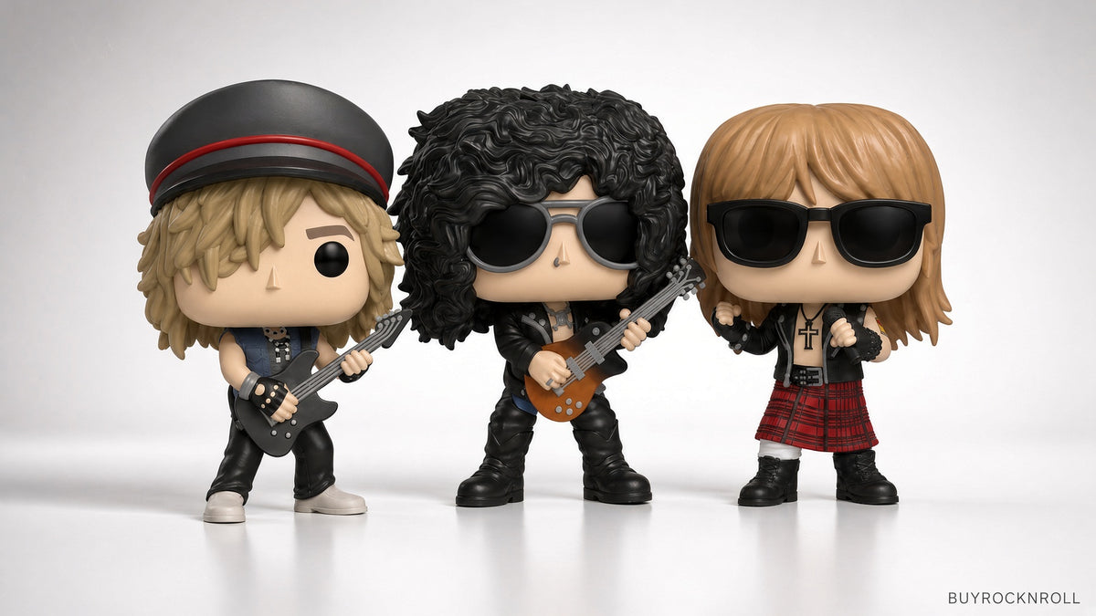 Guns N Roses 2026 Funko Pop! Rocks Axl Rose Slash Duff McKagan NM/MT Set #51 #514 #515
