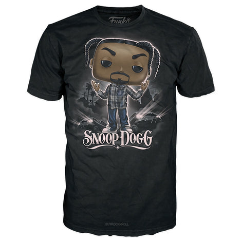 Snoop Dogg Collectible 2022 Funko Pop! Rocks Snoop Dogg T-Shirt Size Large